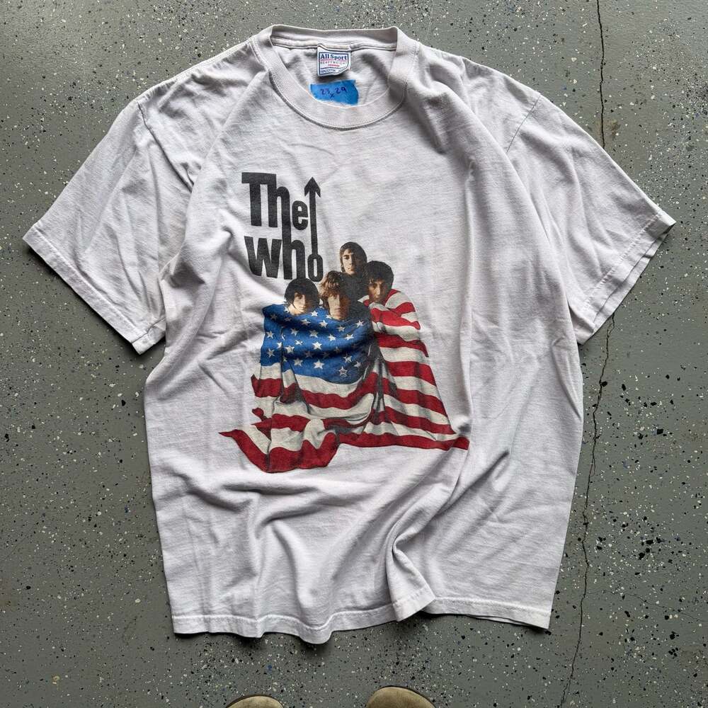 The Who 2002 North American Tour T-Shirt White XL Tour Shirt